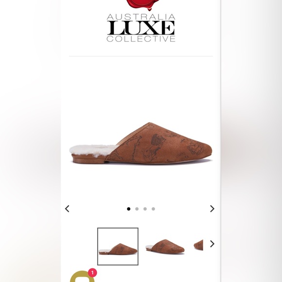 New in box Australia Luxe collective Slide on mule slipper with hard sole - Picture 3 of 4
